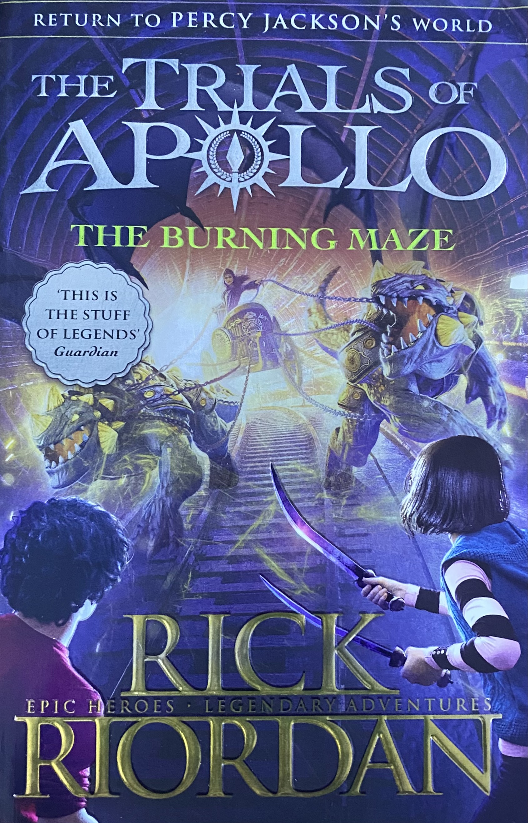 THE TRIALS OF APOLLO- THE BURNI