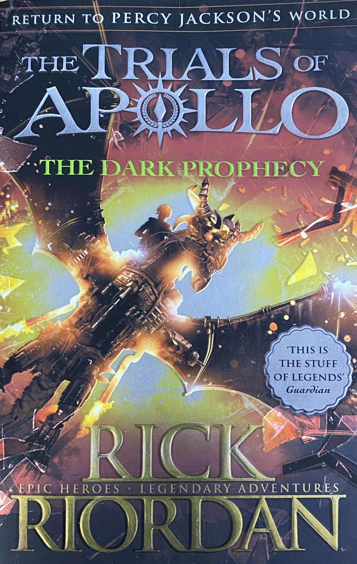THE TRIALS OF APOLLO - THE DARK